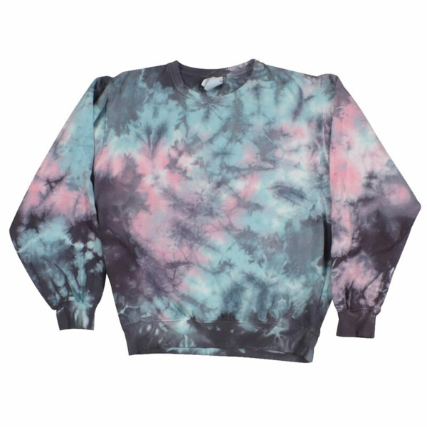 Premium Tie-Dyed Crewneck Sweatshirt Thumbnail