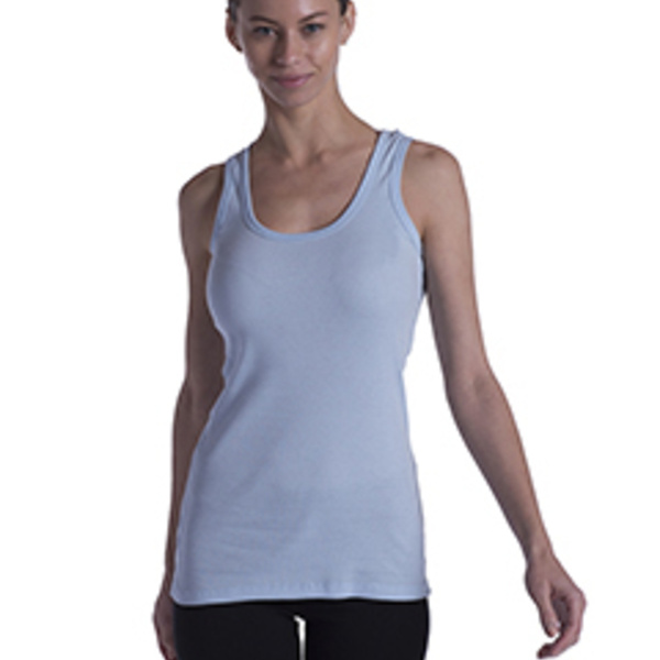Ladies' USA Made Cotton Rib Tank Top Thumbnail