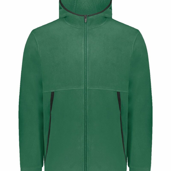 Eco Revive™ Polar Fleece Hooded Full-Zip Jacket Thumbnail